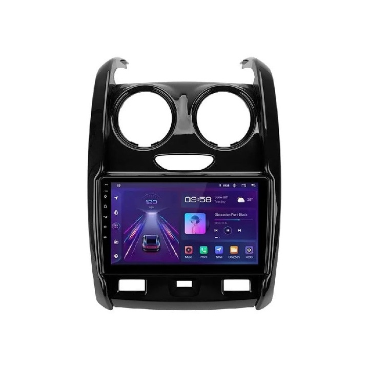 Navigatie Dacia Duster 2014-2018 9 inch 2GB 32GB 8 Core 4G