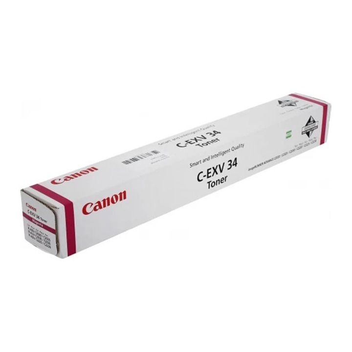 Toner Original Business, Canon, Canon OEM EXV-34 M Laser, 19 K Pagini, Magenta clasic, Compatibil cu CANON IR ADVANCE C2020, C2025, C2030, C2220, C2225, C2230