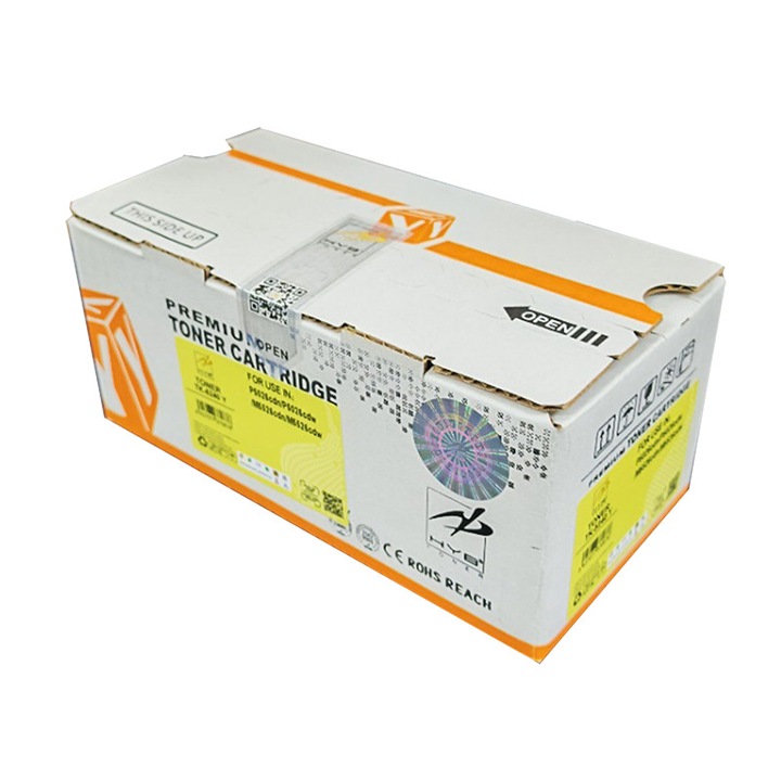 TONER compatibil CRG-067H, galben, PREMIUM, Set INTELIGENT MMO chip + toner premium de capacitate mare 067 H, 2350 pagini, MF651, MF655, MF657, LBP631/633