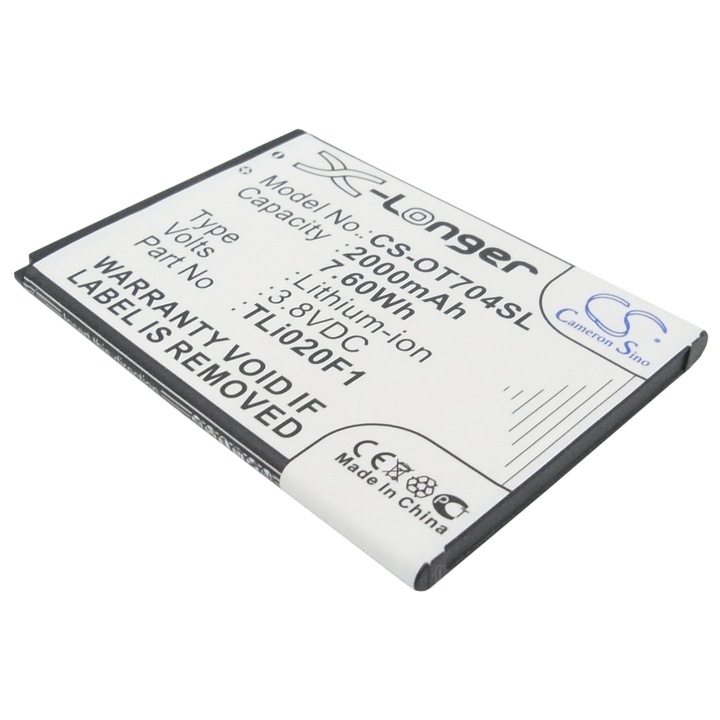 Baterie TECHTEK CS-OT704SL Li-ion 2000mAh