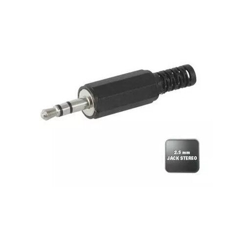 ◯TATA Mufa Jack 2.5 mm stereo tata cu protectie cablu Goobay - eMAG.ro