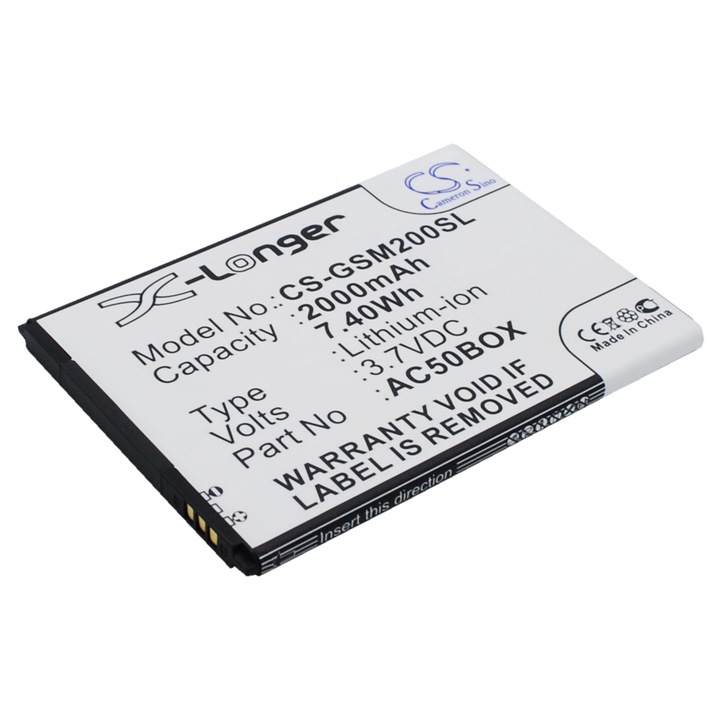 Baterie TECHTEK CS-GSM200SL Li-ion 2000mAh