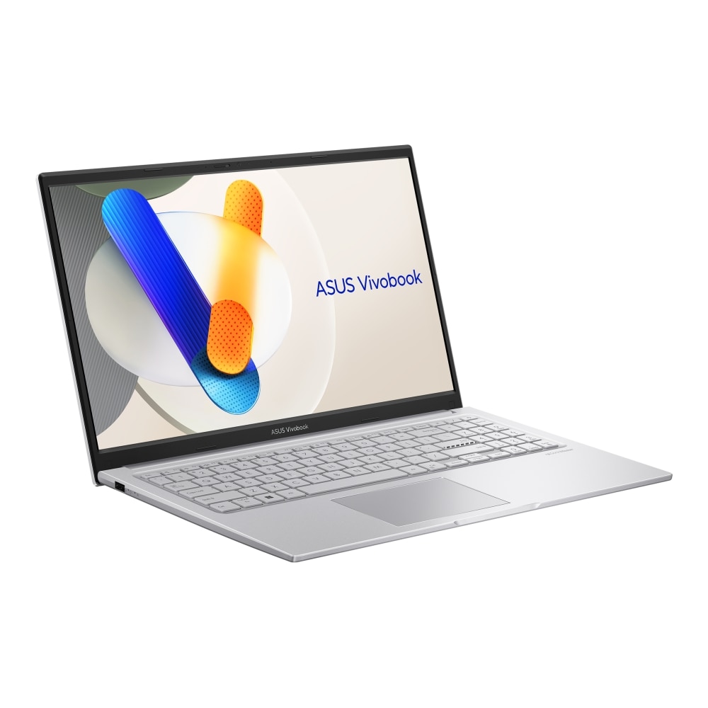 Laptop Asus Vivobook X1504VA-BQ2910, X1504VA-BQ2910, 15.6", Intel Core 5 120U (10-core), Intel Iris Xe Graphics, 16GB 3200MHz (1x 8GB onboard) DDR4, Argintiu