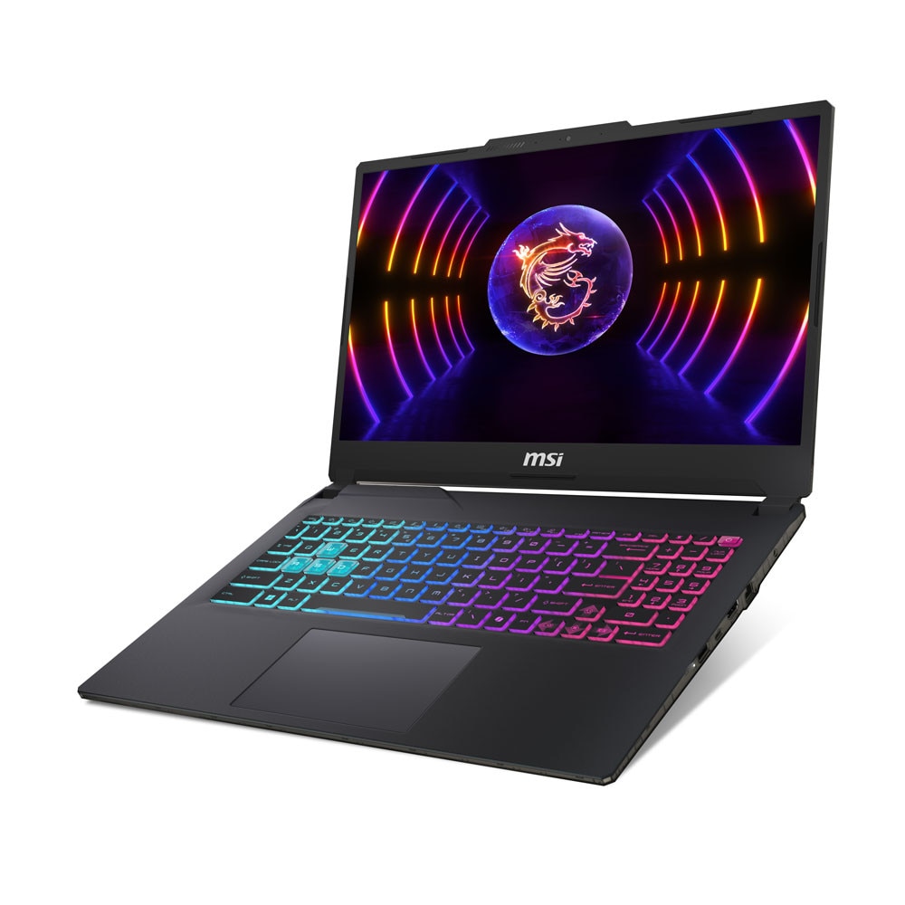 Laptop MSI CYBORG 15 A13VEK-2293XBG, 9S7-15K111-2293, 15.6", Intel Core i7-13620H (10-core), NVIDIA GeForce RTX 4050 (6GB GDDR6), 16GB 5200MHz (1x16GB) DDR5, Negru