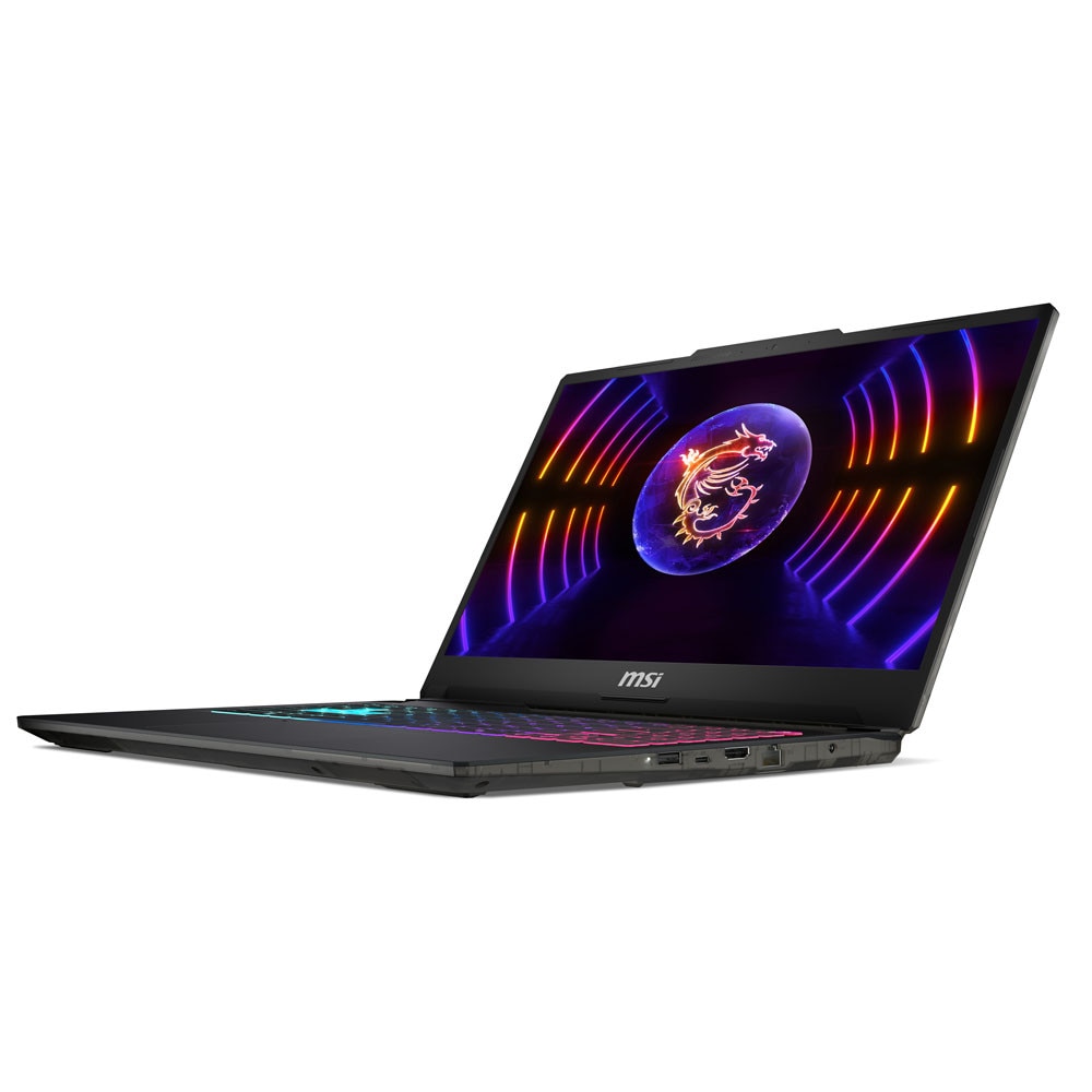 Laptop MSI CYBORG 15 B13WEKG-1004XBG, 9S7-15Q342-1004, 15.6", Intel Core i7-13620H (10 nuclee), NVIDIA GeForce RTX 5050 (8GB GDDR7), 16GB 5200MHz (1x16GB) DDR5, Negru