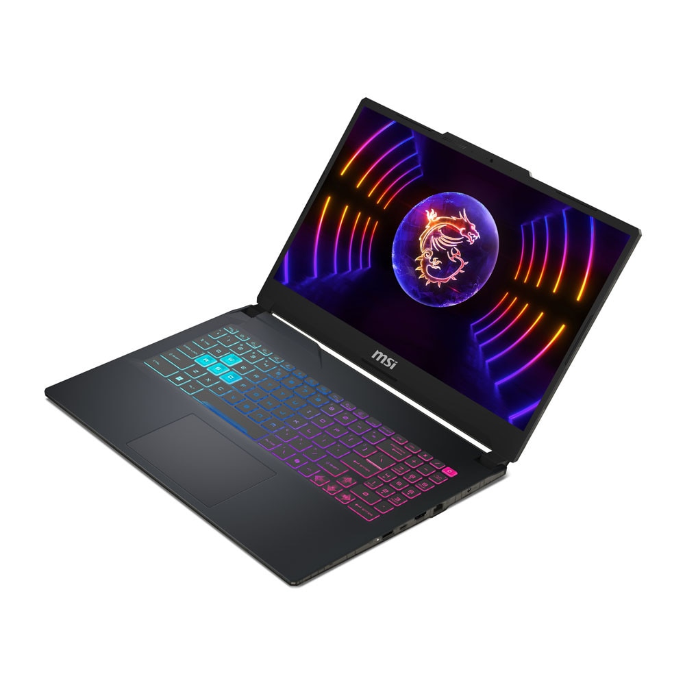 Laptop MSI CYBORG 15 B13WEKG-1004XBG, 9S7-15Q342-1004, 15.6", Intel Core i7-13620H (10 nuclee), NVIDIA GeForce RTX 5050 (8GB GDDR7), 16GB 5200MHz (1x16GB) DDR5, Negru