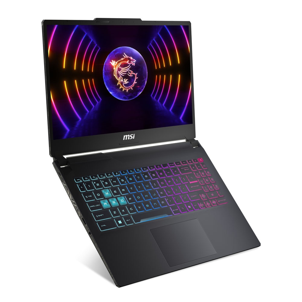 Laptop MSI CYBORG 15 A13VEK-2293XBG, 9S7-15K111-2293, 15.6", Intel Core i7-13620H (10-core), NVIDIA GeForce RTX 4050 (6GB GDDR6), 16GB 5200MHz (1x16GB) DDR5, Negru