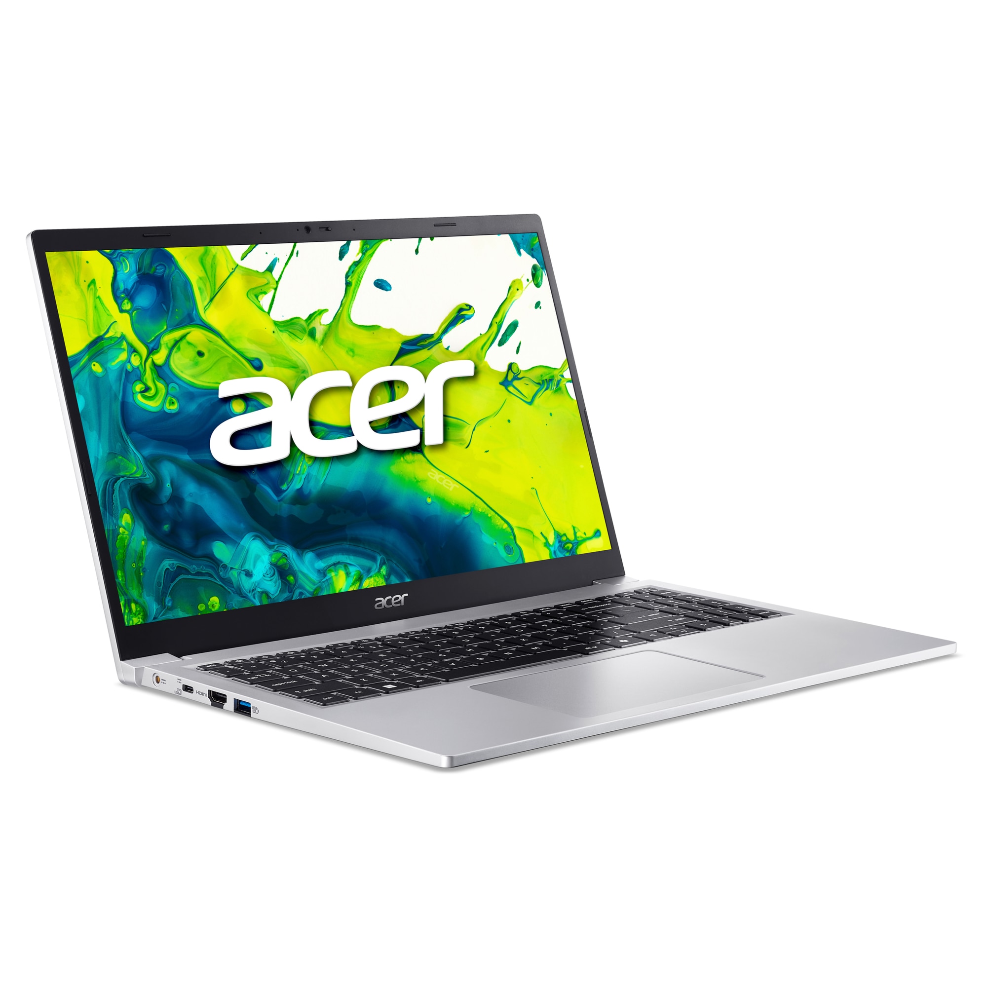 Laptop Acer Aspire 15 AL15-33P-359M, NX.D62EX.004, 15.6", Intel Core 3 N355 (8-core), Grafică integrată Intel, 16GB 4600MHz (1x16GB) DDR5, Titanium