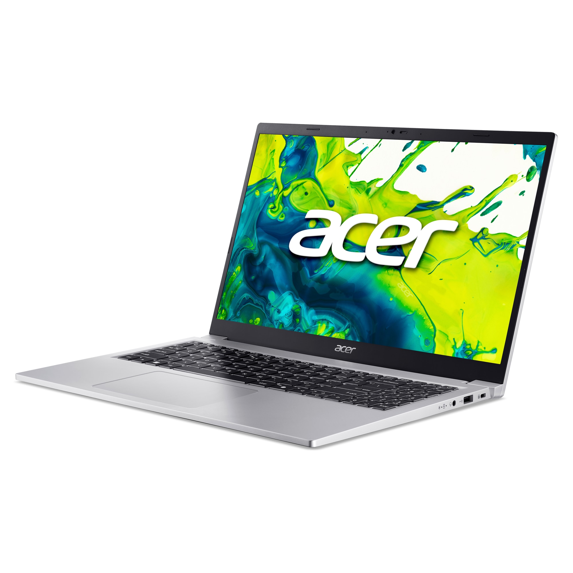 Laptop Acer Aspire 15 AL15-33P-359M, NX.D62EX.004, 15.6", Intel Core 3 N355 (8-core), Grafică integrată Intel, 16GB 4600MHz (1x16GB) DDR5, Titanium