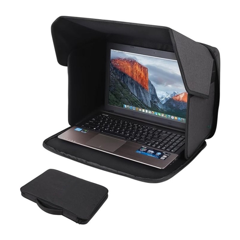 Ombra pentru laptop in aer liber /Rezistent la apa / Anti-Voyeur