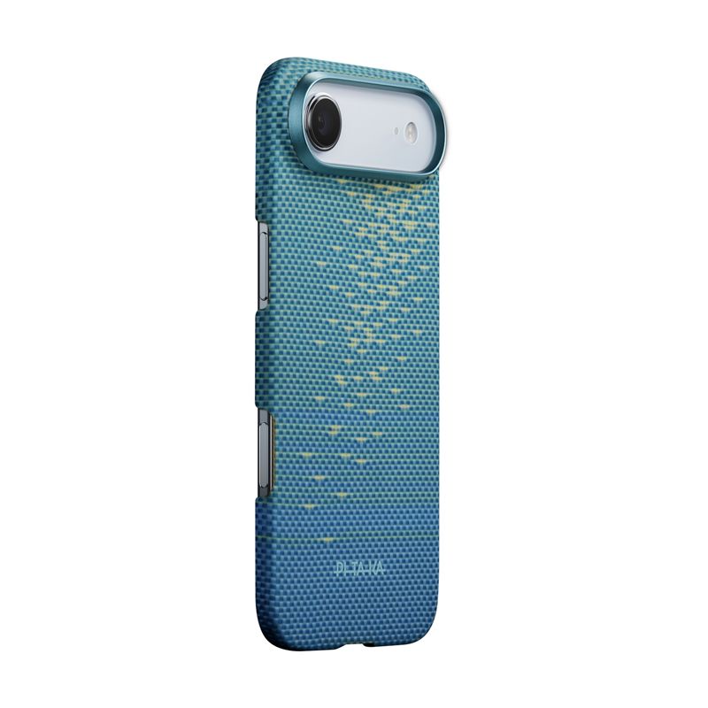 Carcasa Pitaka Ultra-Slim compatibila cu iPhone 17 Air, Lucid Blue