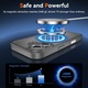 Husa de protectie pentru iPhone 17, Omelivon, MagSafe, Incarcare Wireless, Antisoc, Margini Ridicate pentru Protectia Ecranului si a Camerelor, Gri inchis