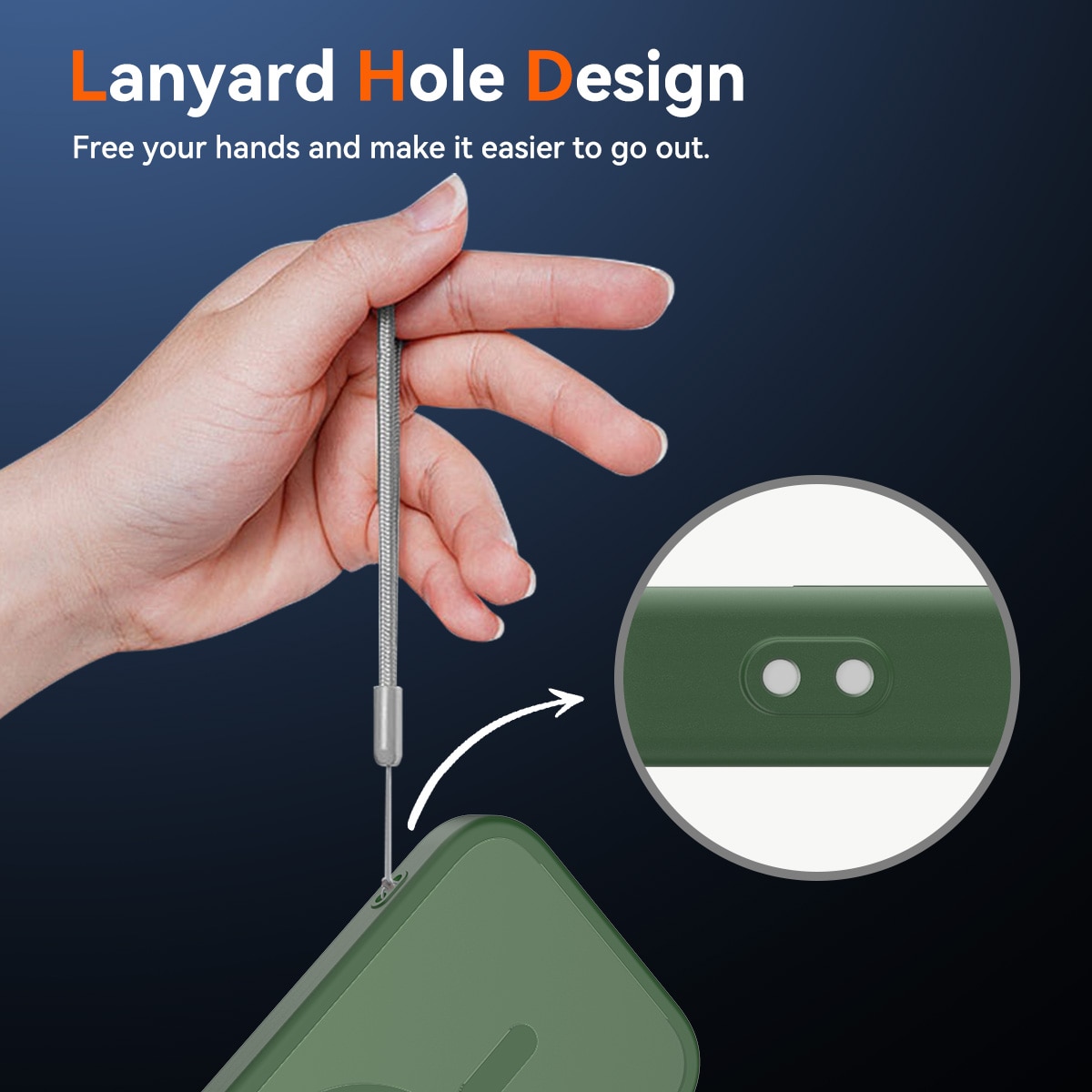 Husa de protectie pentru iPhone 17, Omelivon, MagSafe, Incarcare Wireless, Antisoc, Margini Ridicate pentru Protectia Ecranului si a Camerelor, Verde