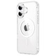 Husa transparenta pentru telefon, Fearmbrace, MagSafe, protectie pentru camere, iPhone 17, silicon