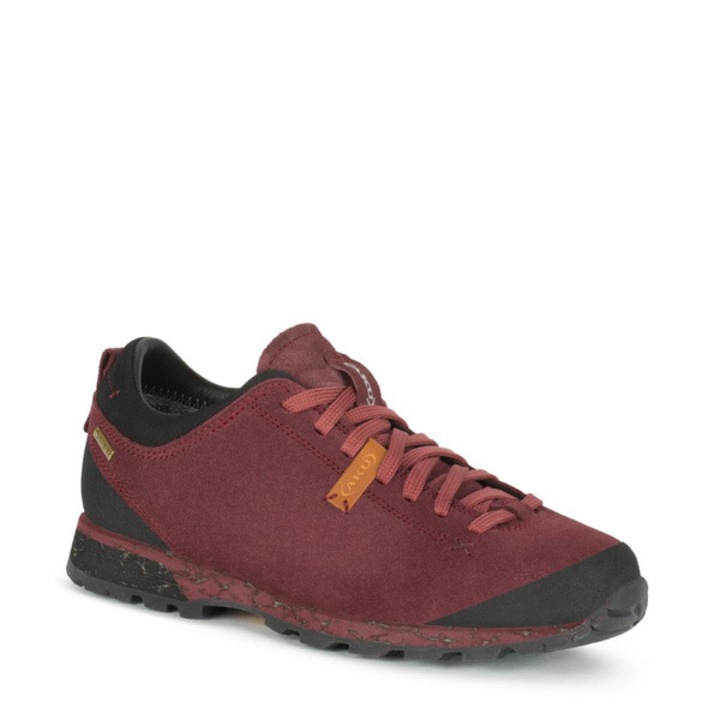 Ghete de drumeție Aku Bellamont Gore-Tex roșii, piele natural, Rosu