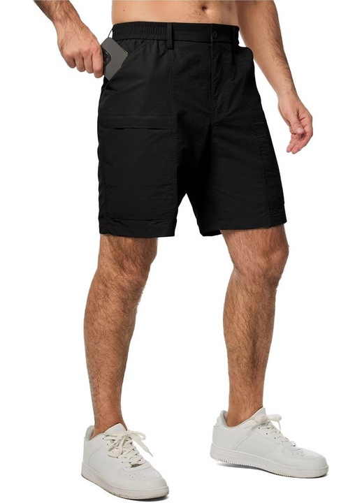 Pantaloni scurti de vara pentru barbati, negri 38