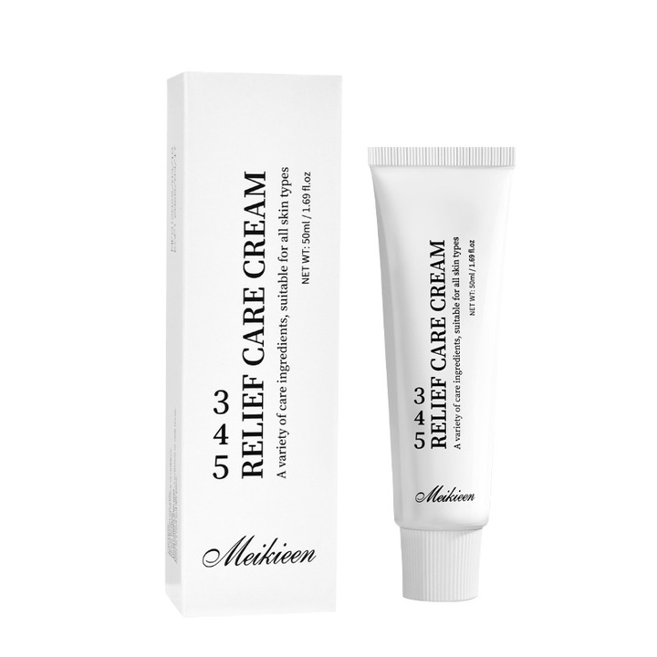 Крем за лице MEIKIEEN 345, успокояващ и хидратиращ, 50ml, за нормална и чувствителна кожа