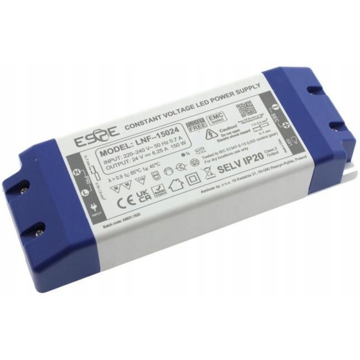ESPE IP20 24V 6.25A LED tápegység 150W