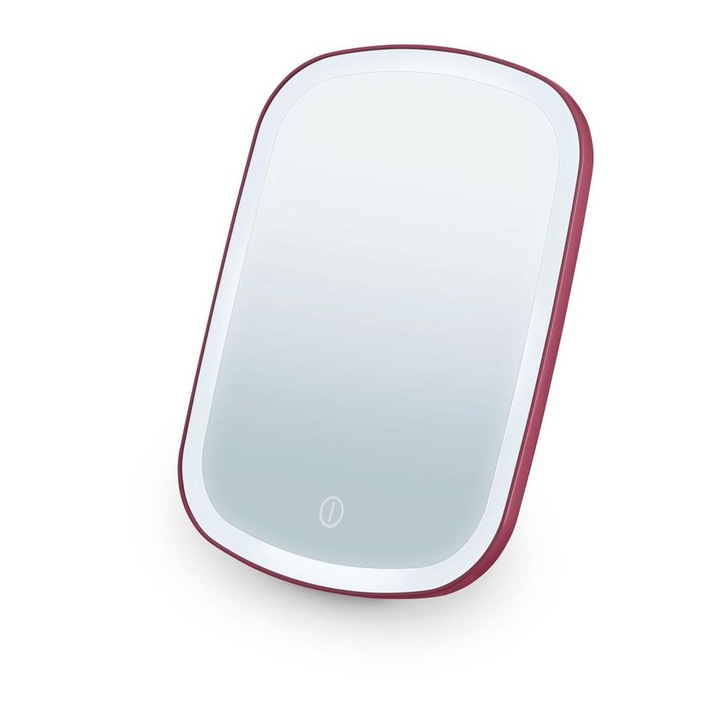 Oglindă cosmetică Beurer BS 47 LE – iluminare LED, mărire dublă, design elegant