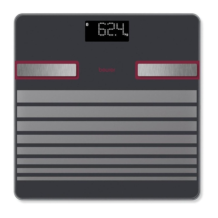 Beurer BF 451 BT LE 2025 – Интелигентен Bluetooth кантар за измерване на телесен състав, тегло, BMI и фитнес показатели