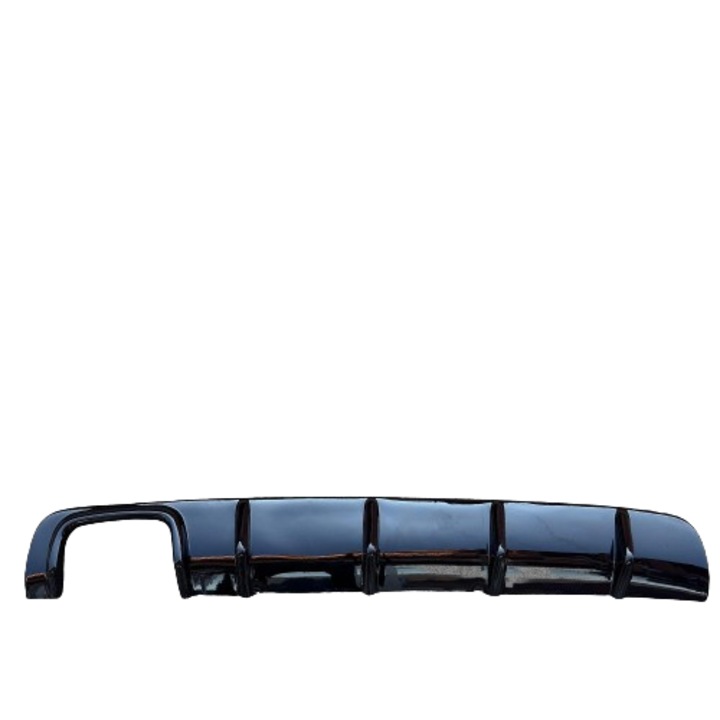 Дифузьор задна броня за единичен накрайник за BMW M5 E39 95-2003, Черен