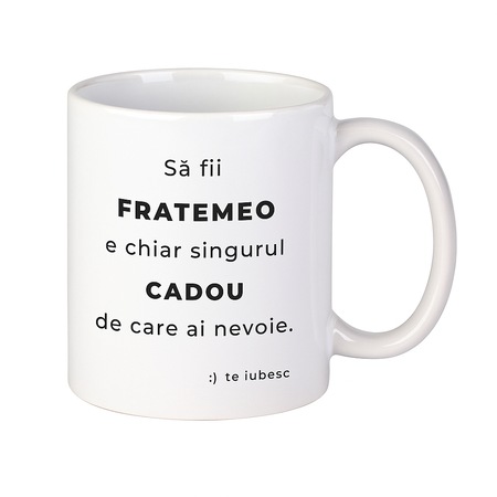Cană personalizabilă cu mesaj amuzant