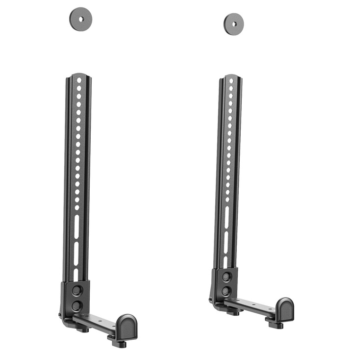 Univerzális hangprojektor tartó, Putorsen, fekete, 15 kg teherbírás