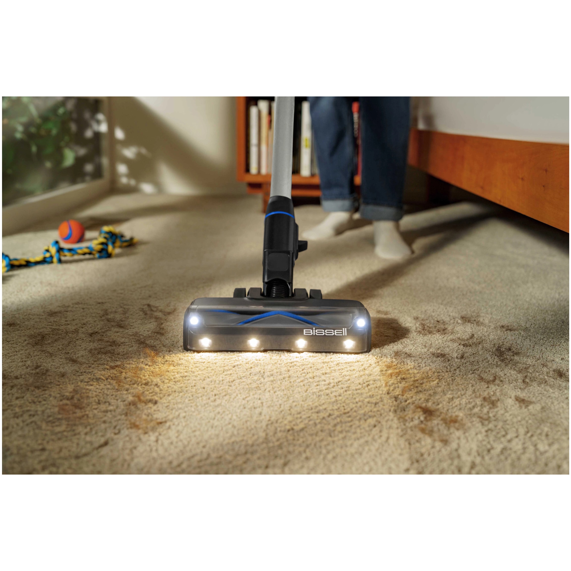 Aspirator Bissell PowerClean FurGuard Select, fără sac, acumulator, 0.6l, 50min