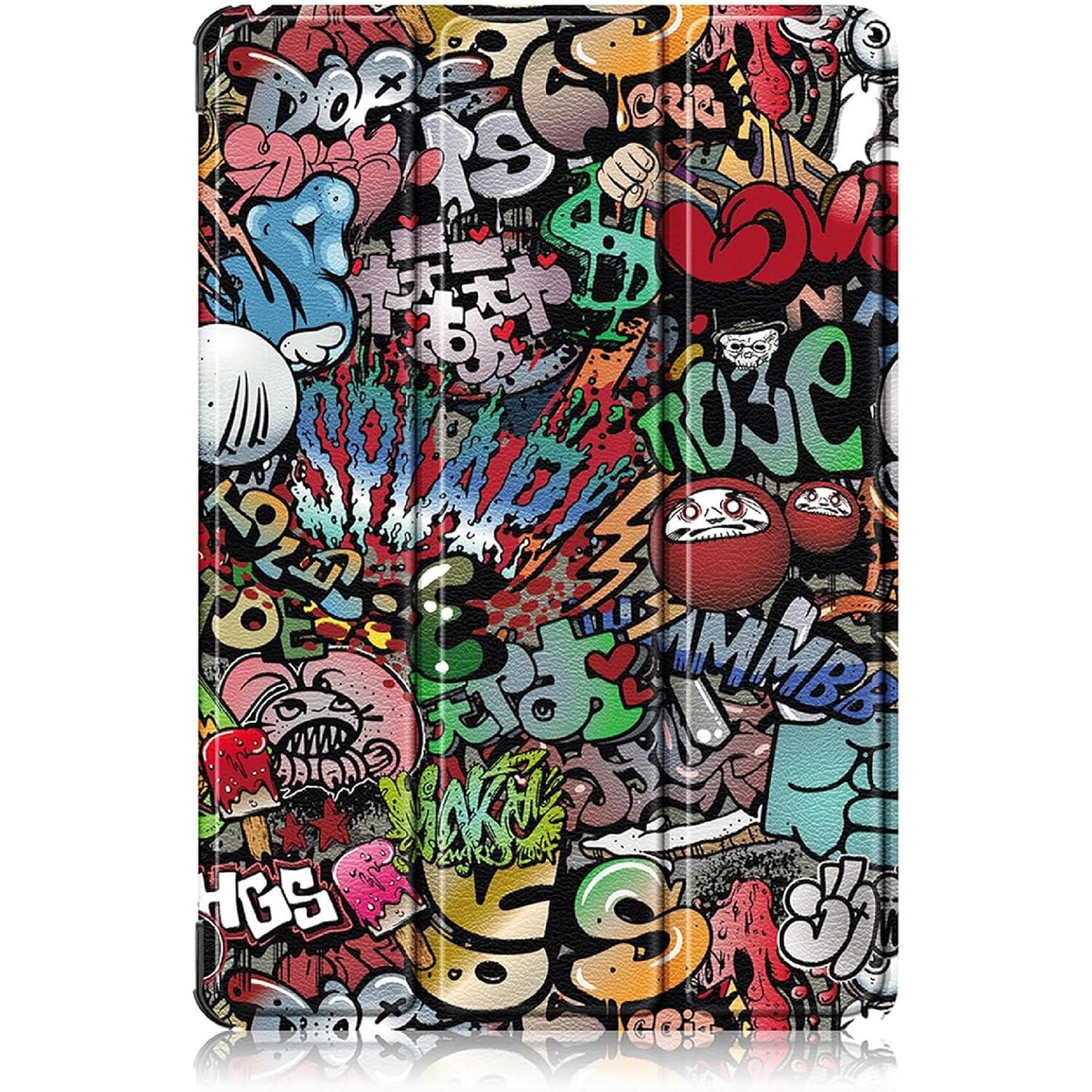 Husa pentru Huawei MatePad 11.5 (2025) tip stand functie sleep/wake-up si inchidere magnetica, protectie 360 - Graffiti