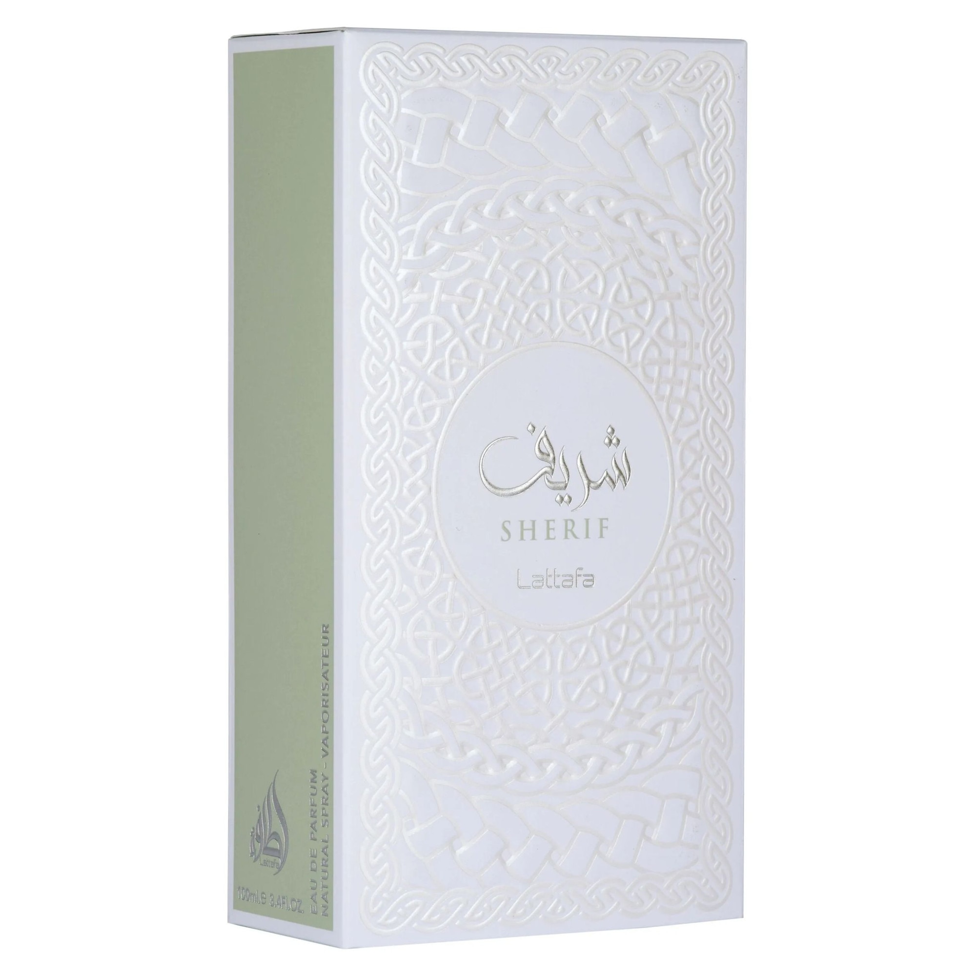 Apa de parfum Lattafa, Sherif, Unisex Woody Aromatic Fragrance