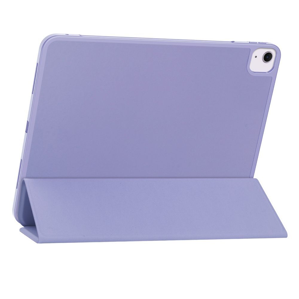 Husa pentru iPad Air 7 (2025, M3, 13 inch) - husa inteligentă violet, cu suport pentru creion