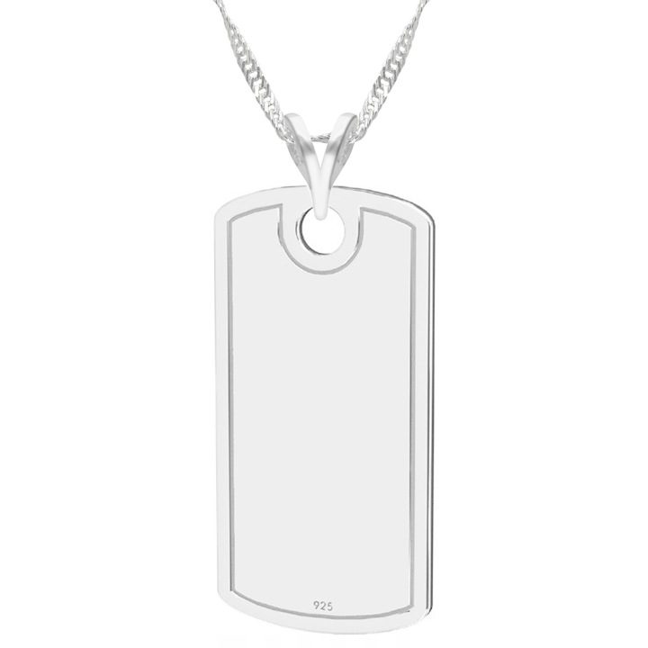 Colier cu Medalion, Larezo, Argint 925