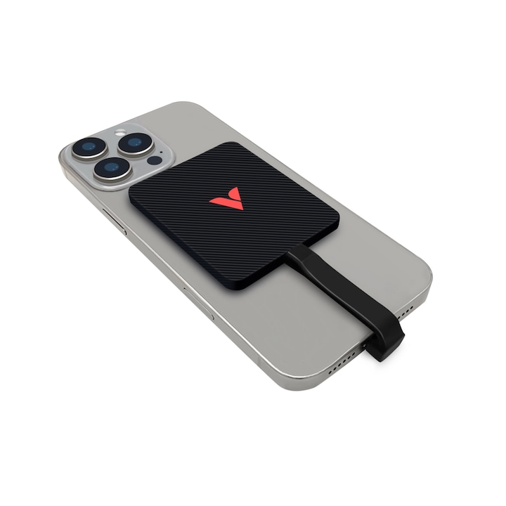 SSD Extern Portabil Verbatim SnapBack Ultra Slim 1TB Interfata USB 3.2 Gen 2x2 2 Cabluri Incluse Negru