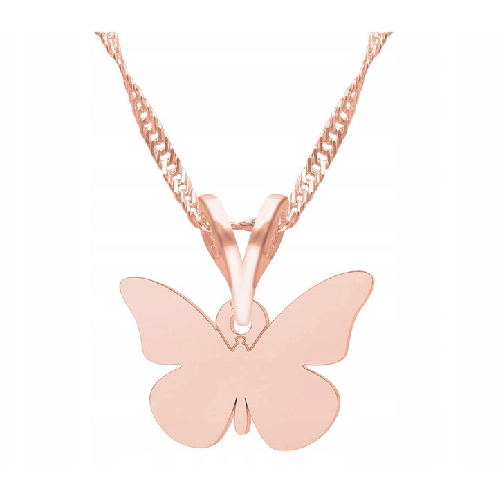 Nyaklánc, Larezo, pillangó, EZÜST 925