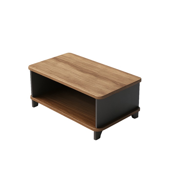 Маса за кафе SMART HEATER, модерен дизайн, меламин, 60x60x45см