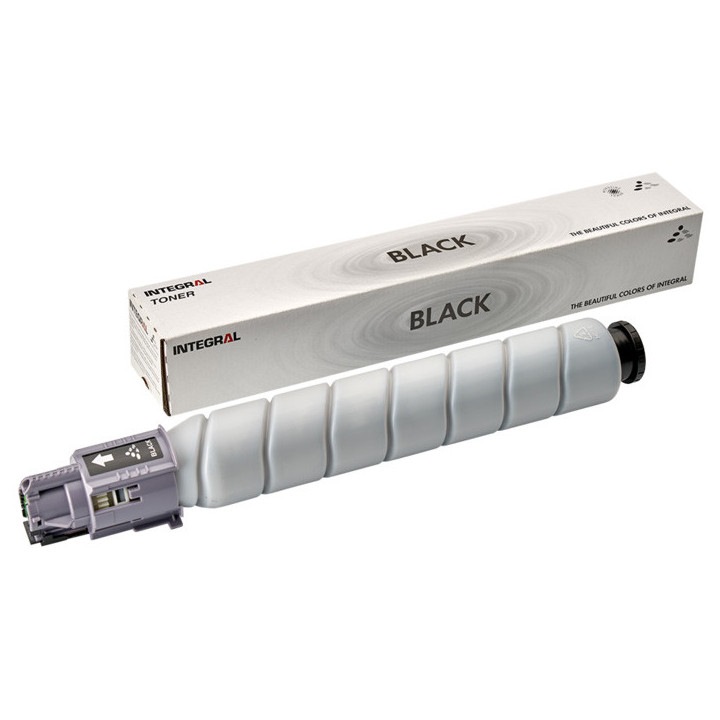 Minősített Kompatibilis Toner, Ricoh, Ric C300 BK Integral-Germany Laser, 10 K oldal, Prémium fekete, Kompatibilis Ricoh MP C300, C400, C401