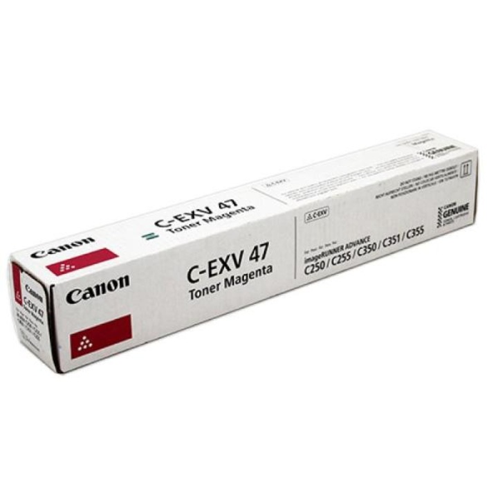 Toner Original Enterprise, Canon, CANON C-EXV-47 M OEM LASER, 21500 Pagini, Magenta, Compatibil cu CANON IR ADVANCE C250I, C350I, C351I
