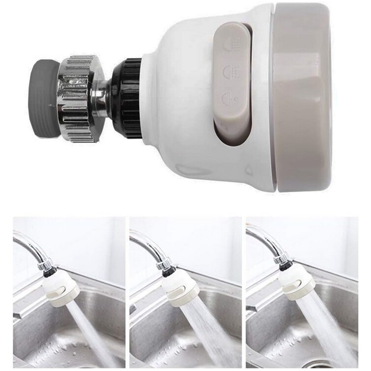 Adaptor perlator 3-in-1 pentru robinet bucătărie, universal, plastic ...