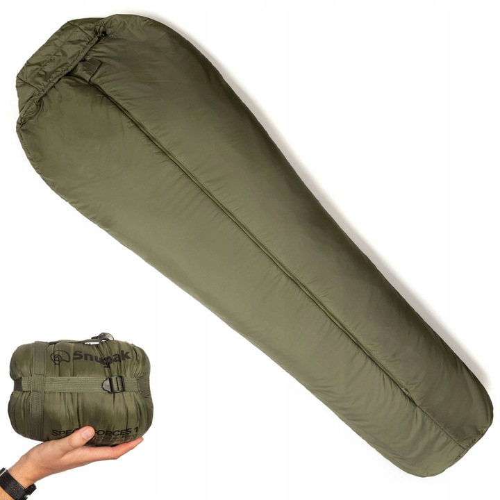 Sac de dormit Snugpak Special Forces 1 X-Long, 1.45 kg, Verde