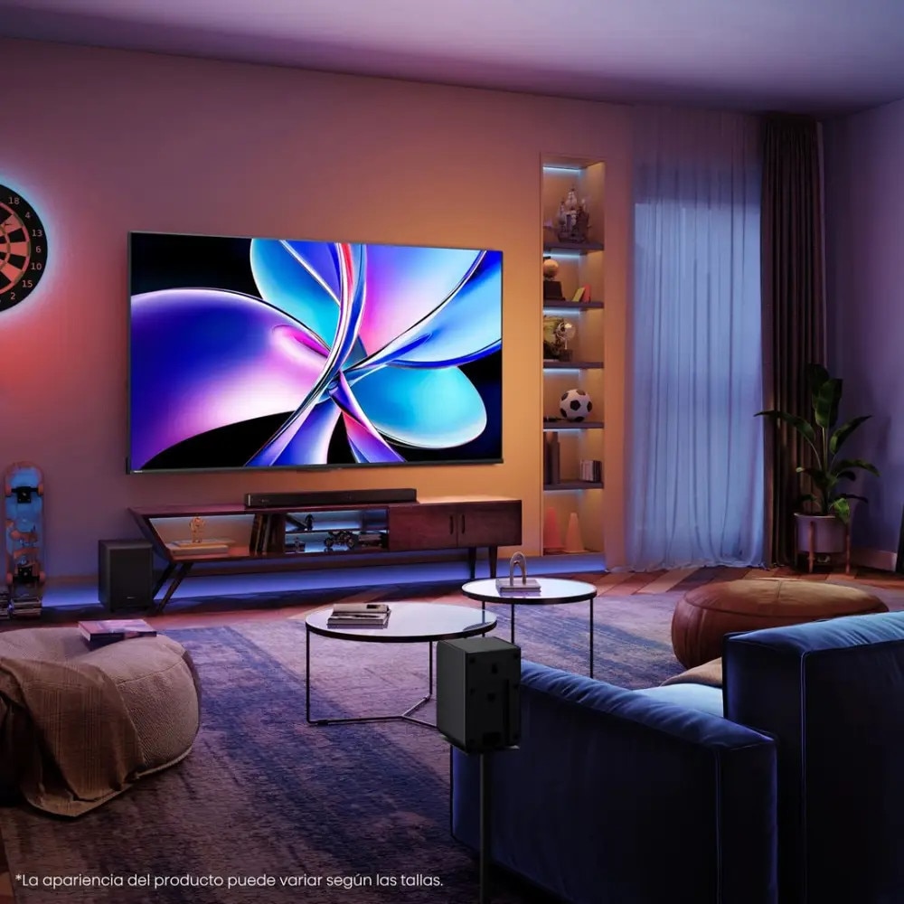 Hisense 65E7Q PRO Televizor inteligent 165,1 cm (65") 4K Ultra HD Wi-Fi Negru 385 cd/m²