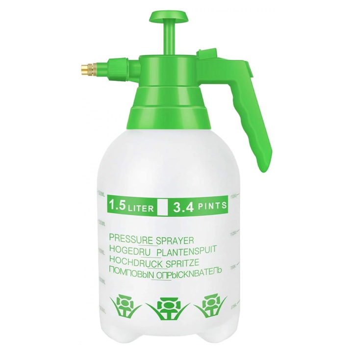 Pulverizator Deluxe Mist & Spray, 1.5L, plastic, pentru irigare
