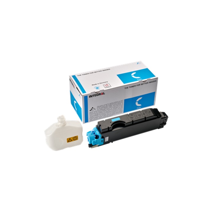 Toner Kompatibilis Superior, Kyocera, Kyo TK-5280 C Laser Integral-Germany, 11 K Oldal, Cián, Kompatibilis a KYOCERA - MITA ECOSYS M6235CIDN, M6635CIDN, P6235CDN nyomtatókkal