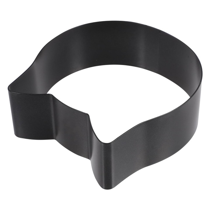 Tava de copt metalică în formă de pisică, Hemoton, 30x20cm, set pentru prăjituri și brioșe
