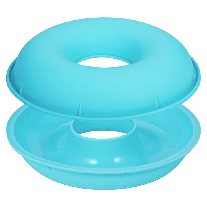 Tava Mare De Copt pentru Gogosi, Webake, Silicon, 24cm, Set 2 Jumatati