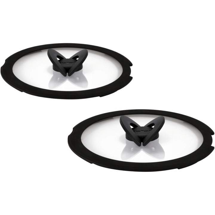 Tefal Ingenio üvegfedél készlet 24/28 cm, összecsukható fogantyúkkal, főzőedényekhez