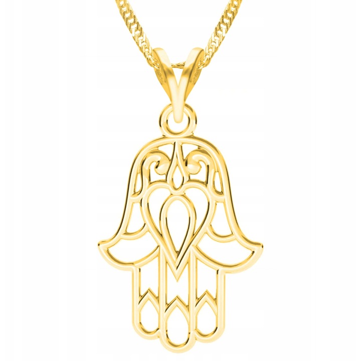 Colier Larezo, argint 925, placat cu aur 585, 47cm + 3cm, design elegant