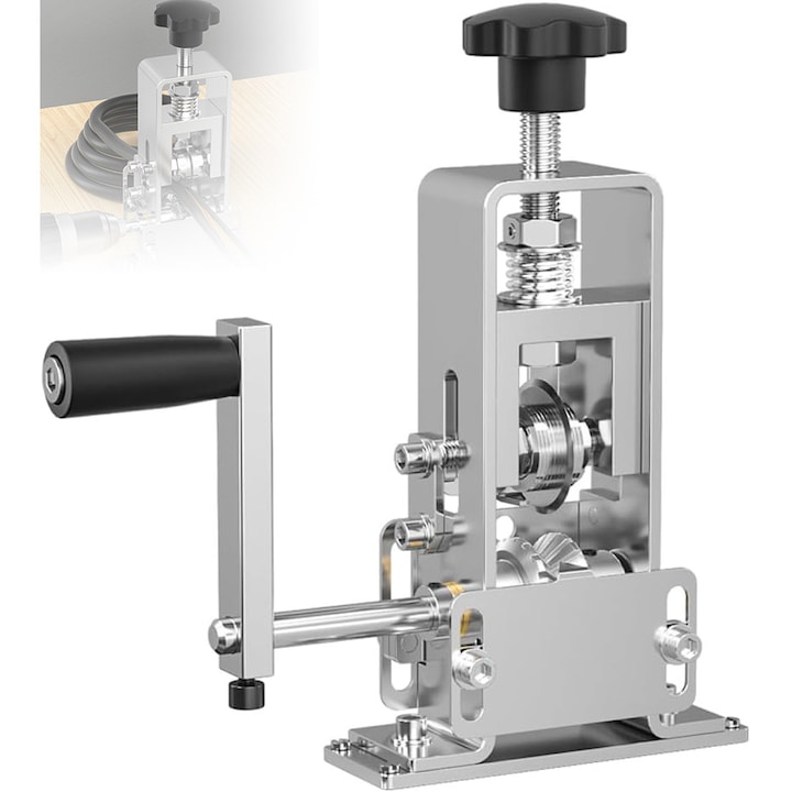 Masina Dezizolat Cabluri Decojit, Piduules, 1-25mm Electrica Sau Manuala, 220V, 300W, Reglabil pe Inaltime, 21*6*23cm