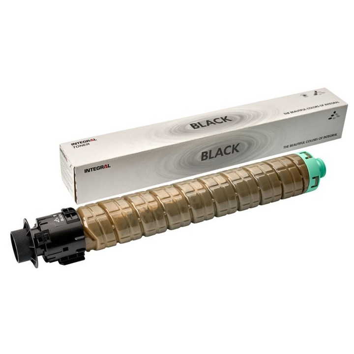 Minősített Kompatibilis Toner, Ricoh, Ric C2003/2503 BK Integral-Germany Lézer, 15 K Oldal, Prémium Fekete, Kompatibilis a RICOH AFICIO MP C2003, MP C2503, MP C2004, MP C2004EX, MP C2011SP, MP C2504 modellekkel