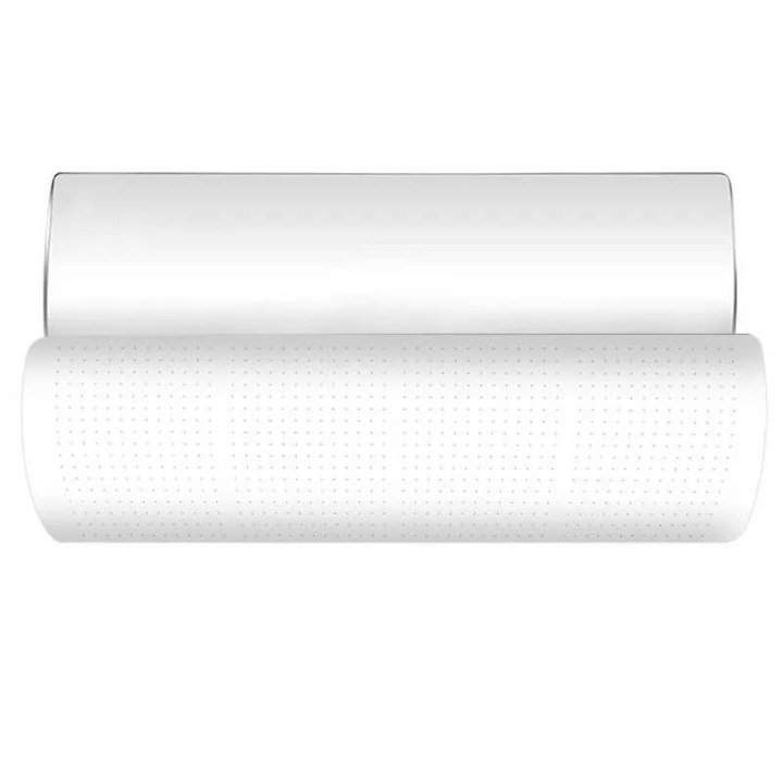 Deflector aer conditionat Edman ajustabil, plastic rezistent, Alb