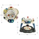 Centrul de Activitati Milly Mally TWIST, Scaun Rotativ 360, Inaltime Reglabila, Albastru, 55x68x65.5cm